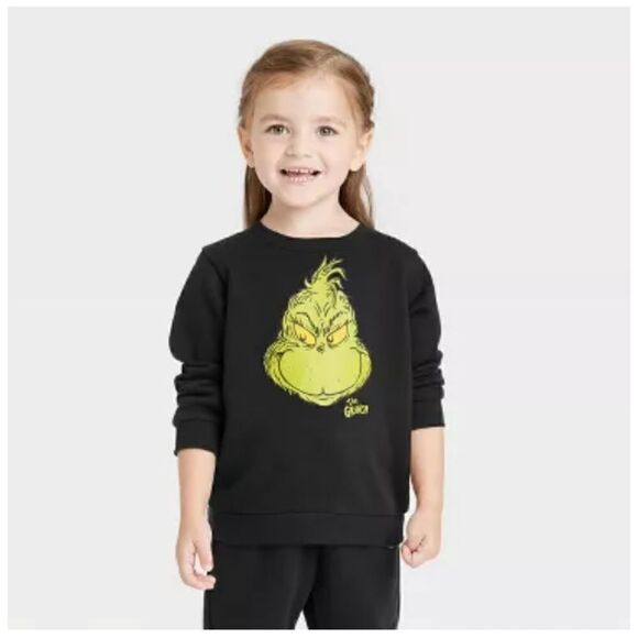 Nwt  Baby Boy or Girl The Grinch Sweatshirt - Picture 1 of 5